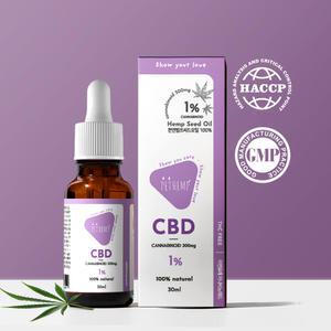 펫햄프 라이트 CBD 햄프씨드 오일 30ml 강아지 고양이 오메가3 피부 눈물 발작 안정제 종합 영양제