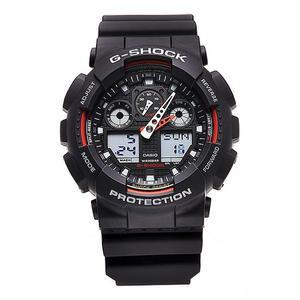 GA-100-1A4NDR  GA-100-1A4) 빅페이스 디지털 아날로그 스포츠 군인 남성 우레탄시계