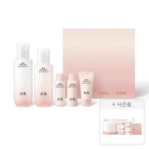 한율 빨간쌀 보습탄력 2종세트 + 증정(보습탄력 3종 키트, 1개 + 에센스 스킨 18ml, 2개 + 크림 15ml, 2개 + 쇼핑백, 1개)