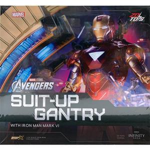 ZD TOYS 마블 어벤져스 아이언맨 마크6 슈트업 갠트리 1:10스케일 피규어