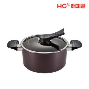[본사직영] 해피콜 다이아몬드 양수냄비 IH 인덕션 20cm