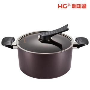 [본사직영] 해피콜 다이아몬드 곰솥냄비 IH 인덕션 24cm