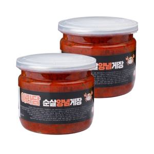 [내일도착] 아라담 순살양념게장 180g*2개