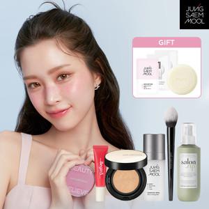 정샘물 NEW 아티스트 쿠션 블러쉬 론칭  / 스킨 누더 쿠션 물 크림 미스트 선 틴트 컨