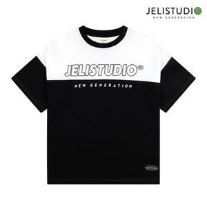 컬러블록오버핏티셔츠