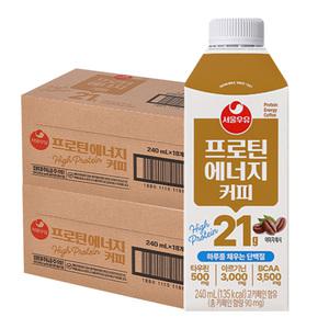 서울우유 프로틴 에너지 커피 240mlx36개