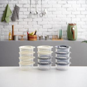 이지앤프리 전자레인지 냉동밥보관용기 이지쿡 450ml 9set