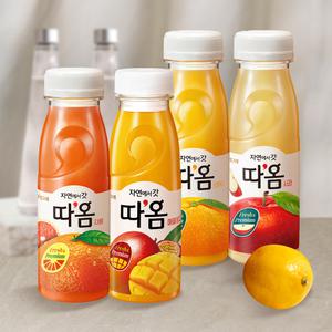 빙그레 자연에서 갓 따옴 주스 235ml 20개 오렌지 / 자몽 / 사과 / 애플망고