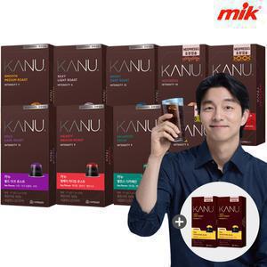 [혜택가28,230원]맥심 카누 캡슐커피 네스프레소 호환 9종 60개+20캡슐증 정 [원두커피
