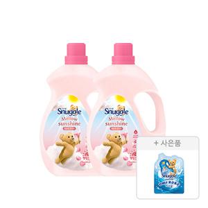 스너글 초고농축 섬유유연제 햇빛건조 멜로우선샤인 4L, 2개 + 증정 (섬유유연제 블루