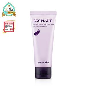 파파레서피 가지 클리어링 머드 크림 마스크 100ml