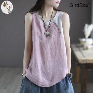 여름철릭원피스 GirdBox 개량한복 허리치마 시스루 저고리