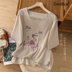 생활한복 개량한복 GirdBox 여름철릭원피스 허리치마 반팔 저고리