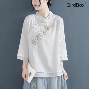 개량한복 GirdBox 여름철릭원피스 생활한복 봄가을 시스루 저고리 허리치마