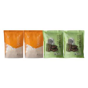 창억 호박인절미 500g 2팩 + 밥알인절미 500g 2팩