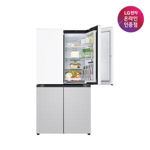 LG 디오스 오브제컬렉션 매직스페이스 T875MHR111 870L 1등급 4도어냉장고 st