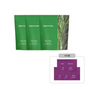 파파레서피 티트리 컨트롤 패드 (리필 35매) 3개 +(증정)가지 패드 2매입x5개