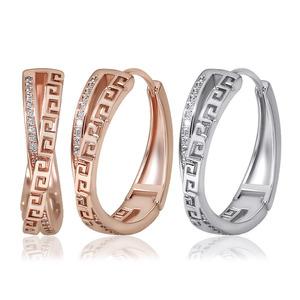 14K p.Brass  메탈 원터치 링 귀걸이 EA0016_A