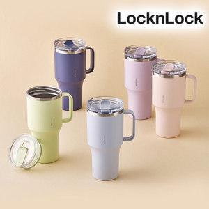 락앤락 메트로 킹 머그 텀블러 820ml 손잡이 핸들 대용량 벤티 스텐 컵 차량용 보온 보