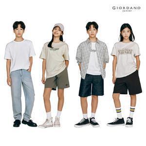 [지오다노주니어] 여름 신상품 오픈! 반팔티/반바지/윈드브레이커 ~84%OFF