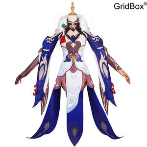 GirdBox 할로윈코스튬 코스프레의상 성인용 유공 여성용 가발세트