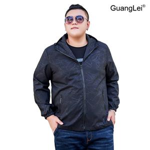 남성 바람막이 GuangLei 아노락 자켓 봄 가을 초경량 캐주얼 아우터