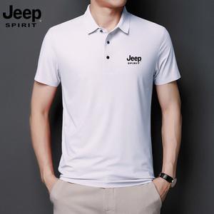 JEEP SPIRIT 여름 쿨링 티셔츠 남자 기능성 반팔 티셔츠