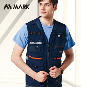 마크 작업조끼 MK-482 망사조끼 현장 낚시 여름