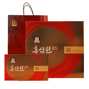 정관장 홍삼원골드 50ml x 30포 쇼핑백 선물세트 구성