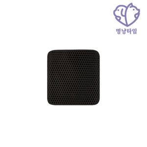 멍냥타임 캣 샌드 매트 고양이 사막화 방지 발 매트 발판 이중 화장실 분리세척 대형