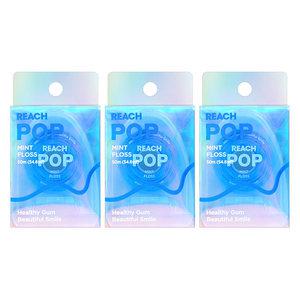 Reach 리치 POP 치실 50미터 민트, 3개