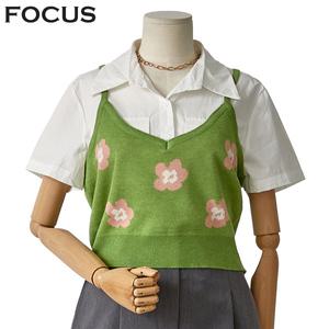[롯데백화점]포커스 크롭플라워뷔스티에(FM3C7VT0201)
