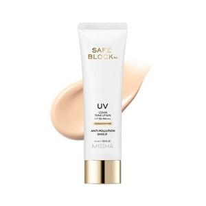 미샤 세이프 커버 톤업 선크림 SPF50+ PA++++ 50ml