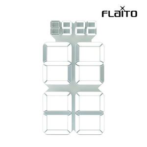 리모컨 조작 플라이토 세로형 인테리어 LED 버터 3D 벽시계