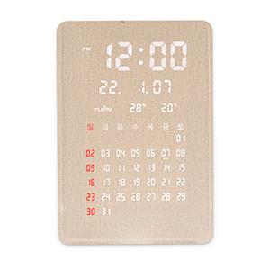 플라이토 그랜드 캘린더 대형 인테리어 LED 벽시계 35cm