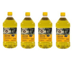 노 브랜드 포도씨유 2L X 4개 총8L Nobrand 넉넉요리준비