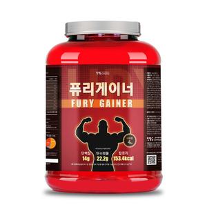 앤젤라 살찌우는 탄수화물쉐이크 퓨리 게이너 4kg 헬스보충제