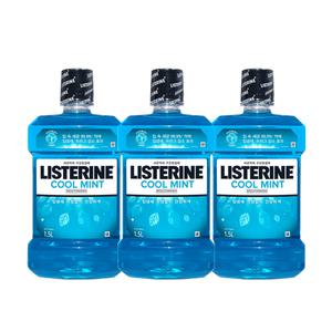 존슨앤존슨 리스테린 쿨민트 1.5l 3개