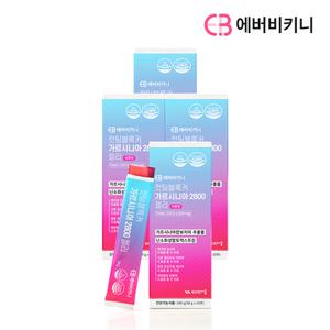 에버비키니 4중복합기능성 컷팅블록커 가르시니아 2800 다이어트 식이섬유 젤리 4박스 총40포