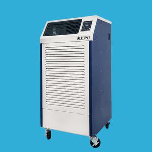 캐로스 산업용 제습기 Y형 CDH-210UB 화이트블루 창고 공장 지하실 210리터
