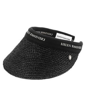 [헬렌카민스키] 24FW 여성 비앙카 썬캡 모자 (50265 BIANCA CHARCOAL BLK LOGO)