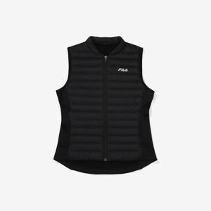 [FILA] 우븐하이브리드 다운 경량패딩 베스트 (FS2DVF4251F_BLK)