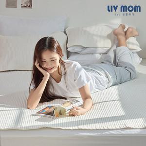 순면 피그먼트 매트리스 침대패드 고정밴드 킹