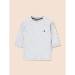 [BEANPOLE KIDS] [Essential] 베이직 7부 티셔츠  라이트 그레이 (BI4741UE12)