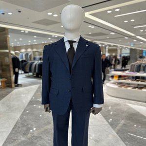 [지이크](강남점) 24 S/S  이태리수입원단 로로피아나 제브릭 ESTRATO 원단  수트 5종택1 PIJ3000BK
