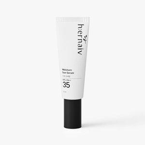 [어네이브] 수분 선세럼 무기자차 아기 유아 이지워시 선크림 SPF35 50ml