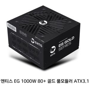 엔티스 EG 1000W 80PLUS골드 풀모듈러 ATX3.1