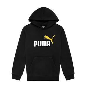 푸마 키즈 에센셜플러스 투컬러 빅로고 아동 기모 후드티 58698741 829897