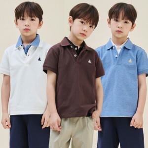 [BEANPOLE KIDS] 25SS [Essential] 피케 칼라 반팔 티셔츠 (4종 택1)