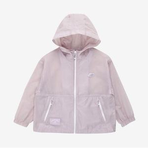 뉴발란스키즈 Essential스티치 포인트 홑겹 바람막이 NK9AE2101U(88)Lavender